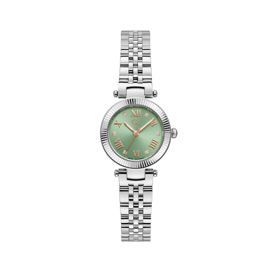 Gc Analoog horloge Flair groen / zilver Zilver