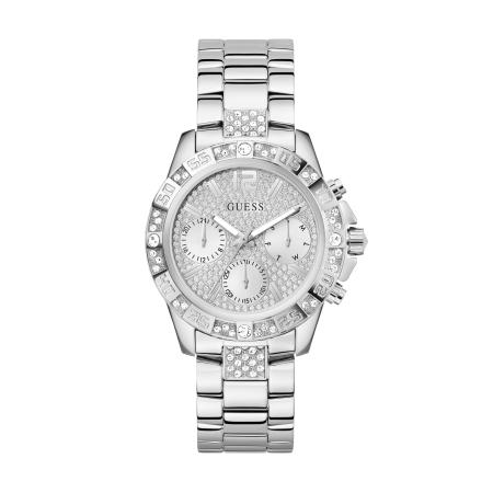 Guess GUESS Analoog horloge MAJESTY zilver