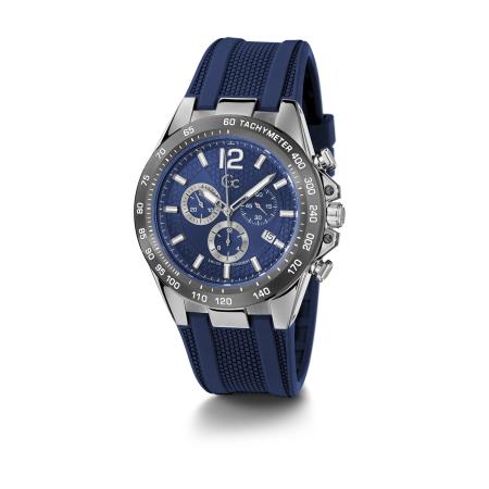 Gc Analoog horloge Audacious donkerblauw / zilvergrijs