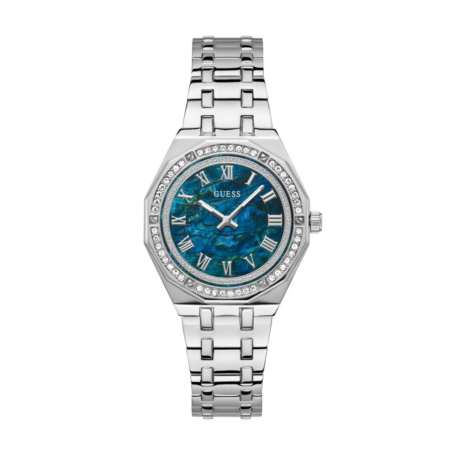 Guess GUESS Analoog horloge DESIRE turquoise / petrol / zilver -