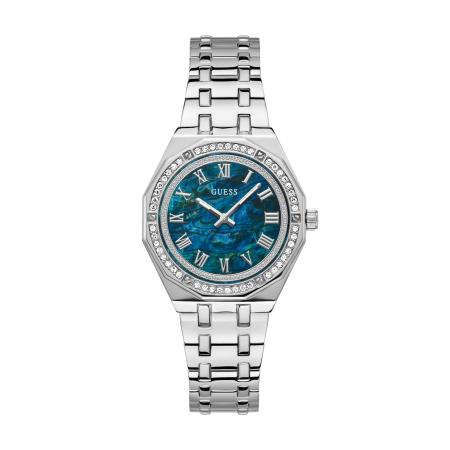 Guess GUESS Analoog horloge DESIRE turquoise / petrol / zilver
