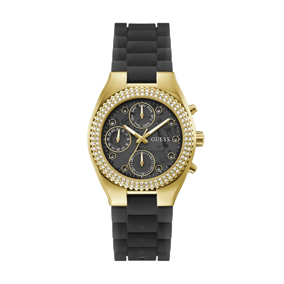 Guess GUESS Analoog horloge JELLY goud / zwart -