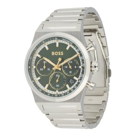 Hugo Boss BOSS Analoog horloge CANDOR CHRONO goud / donkergroen / zilver