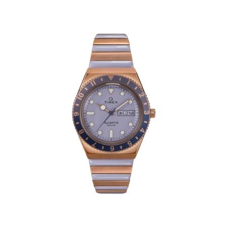 Timex TIMEX Analoog horloge rose-goud / antraciet / lila