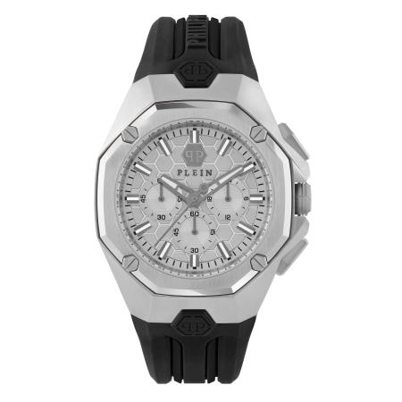 Philipp Plein Watches Analoog horloge zwart / zilver