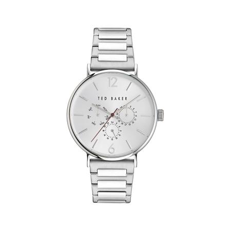 Ted Baker Ted Baker Analoog horloge PHYLIPA GENTS TIMELESS zilver