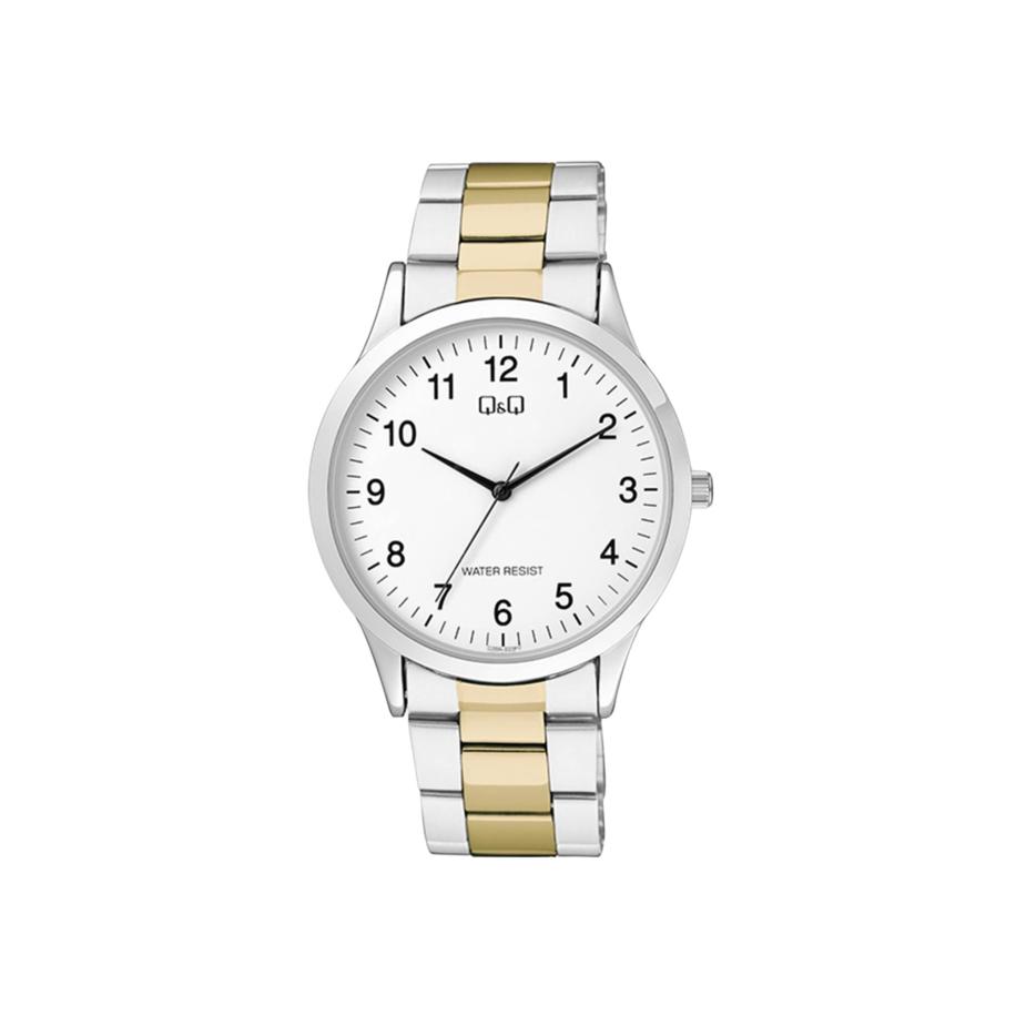 Q&Q Q&Q Analoog horloge Klassisch goud / zilver -