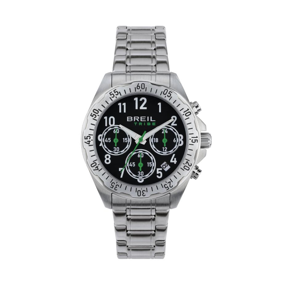 Breil Breil Analoog horloge Grow Up zwart / zilver / wit -