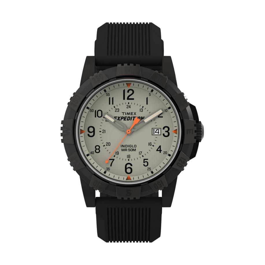TIMEX Analoog horloge Expedition Ridge zwart Zwart