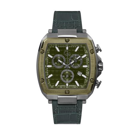 Gc Analoog horloge Spirit Tonneau groen / spar