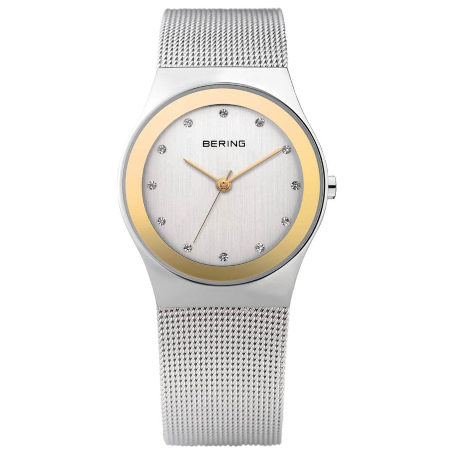 BERING BERING Analoog horloge goud / zilver / wit -