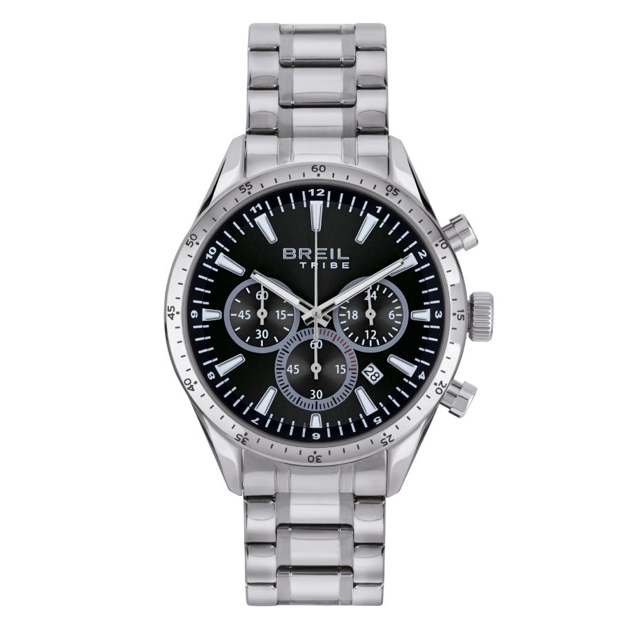 Breil Breil Analoog horloge Jato zwart / zilver -