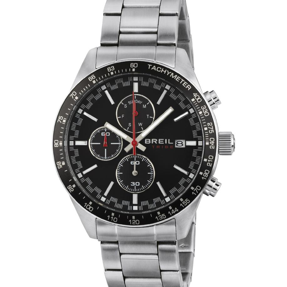 Breil Breil Analoog horloge zwart / zilver -