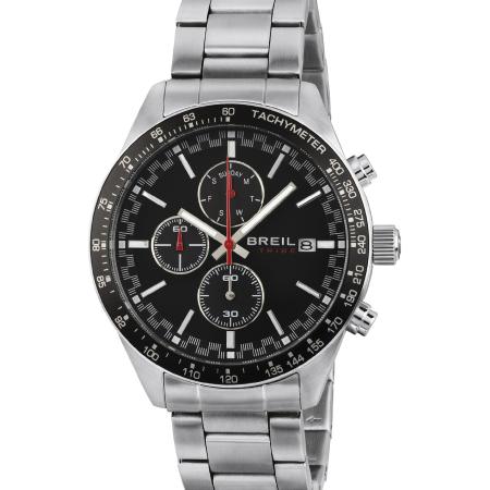 Breil Breil Analoog horloge zwart / zilver