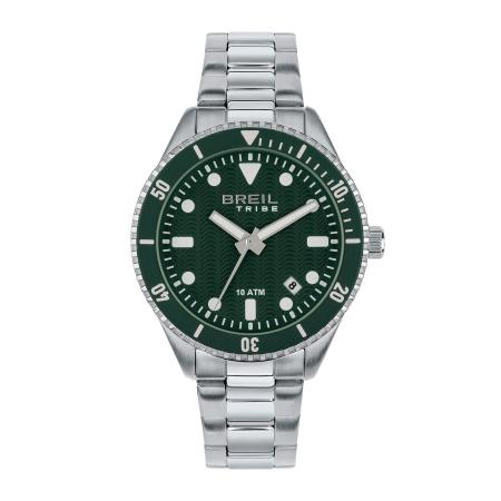 Breil Breil Analoog horloge Overhand grijs / donkergroen