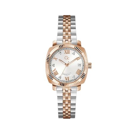 Gc Analoog horloge Flair Coussin rose-goud / zilver