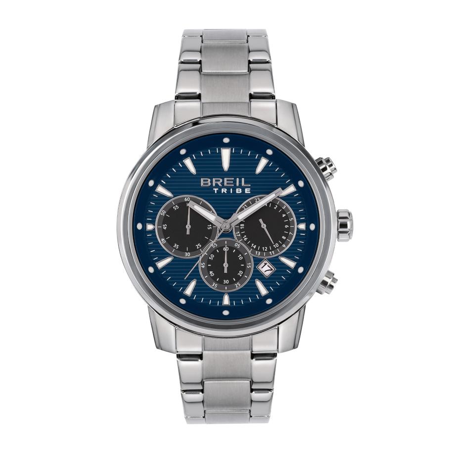 Breil Breil Analoog horloge Caliber blauw / zilver -