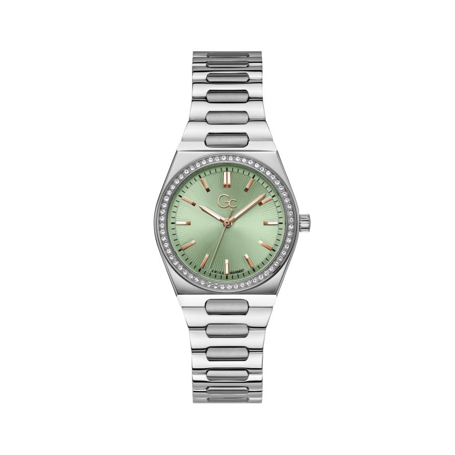 Gc Analoog horloge Prodigy Lady groen / zilver Zilver