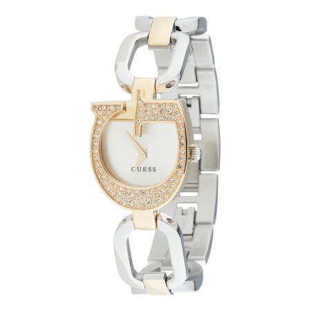 Guess GUESS Analoog horloge Gia goud / zilver / transparant