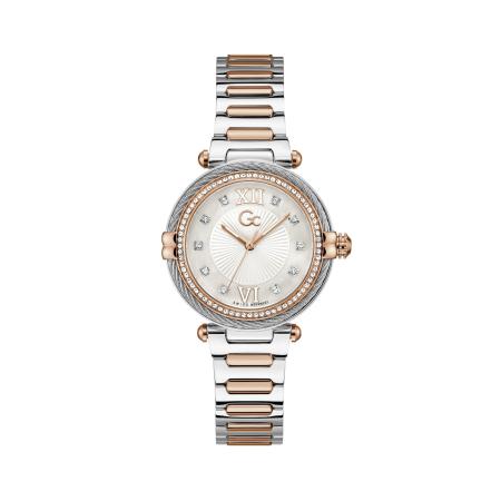 Gc Analoog horloge Vogue Cable rose-goud / zilver
