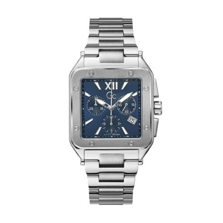 Gc Analoog horloge blauw / zilver