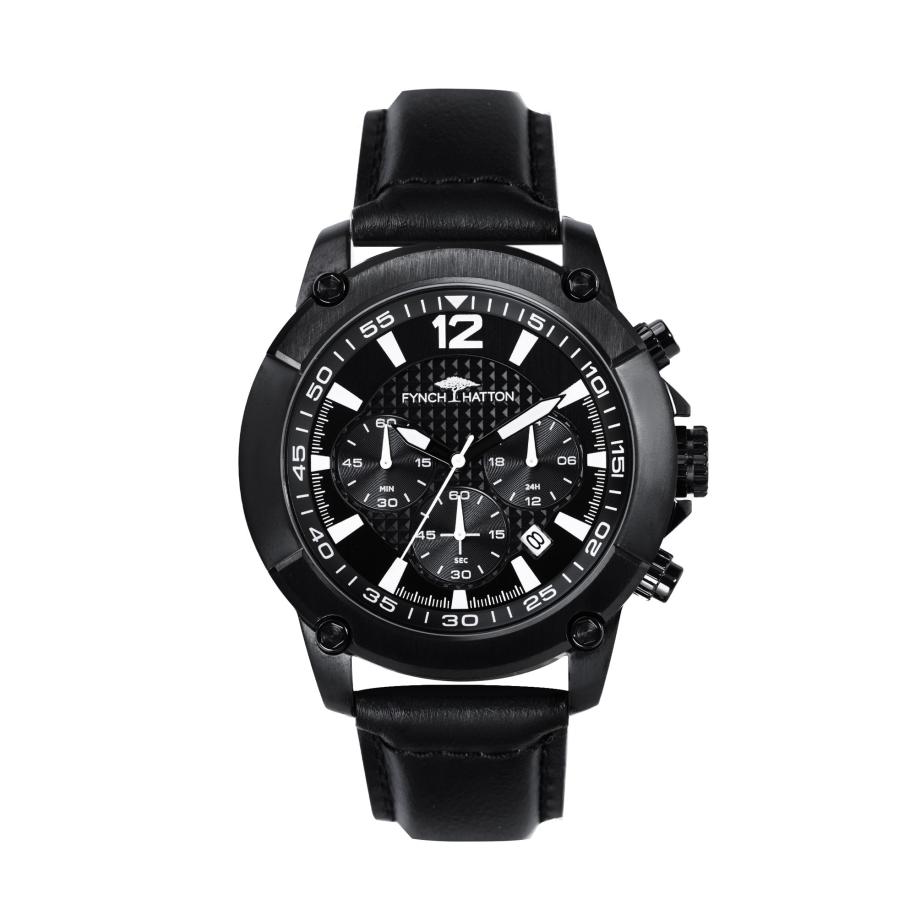Fynch-Hatton FYNCH-HATTON Analoog horloge zwart / wit -