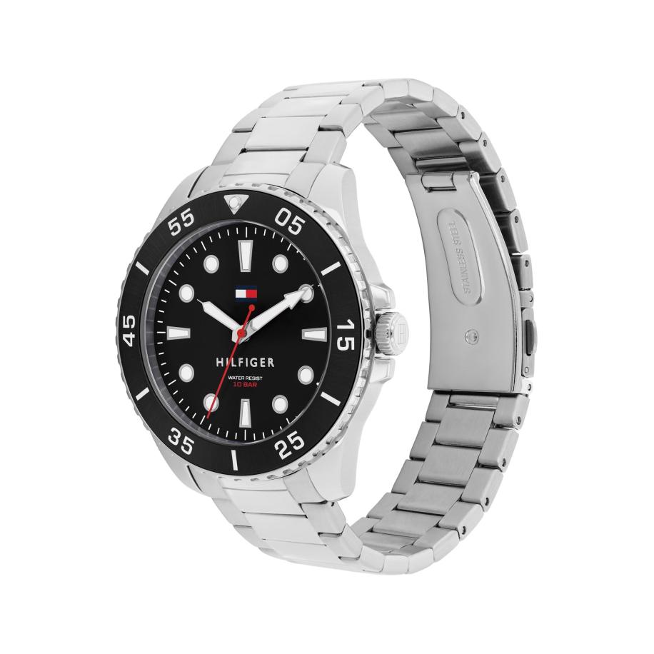 Tommy Hilfiger TOMMY HILFIGER Analoog horloge OCEANIC rood / zwart / zilver -