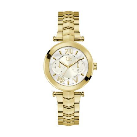 Gc Analoog horloge Illusion crème / goudgeel