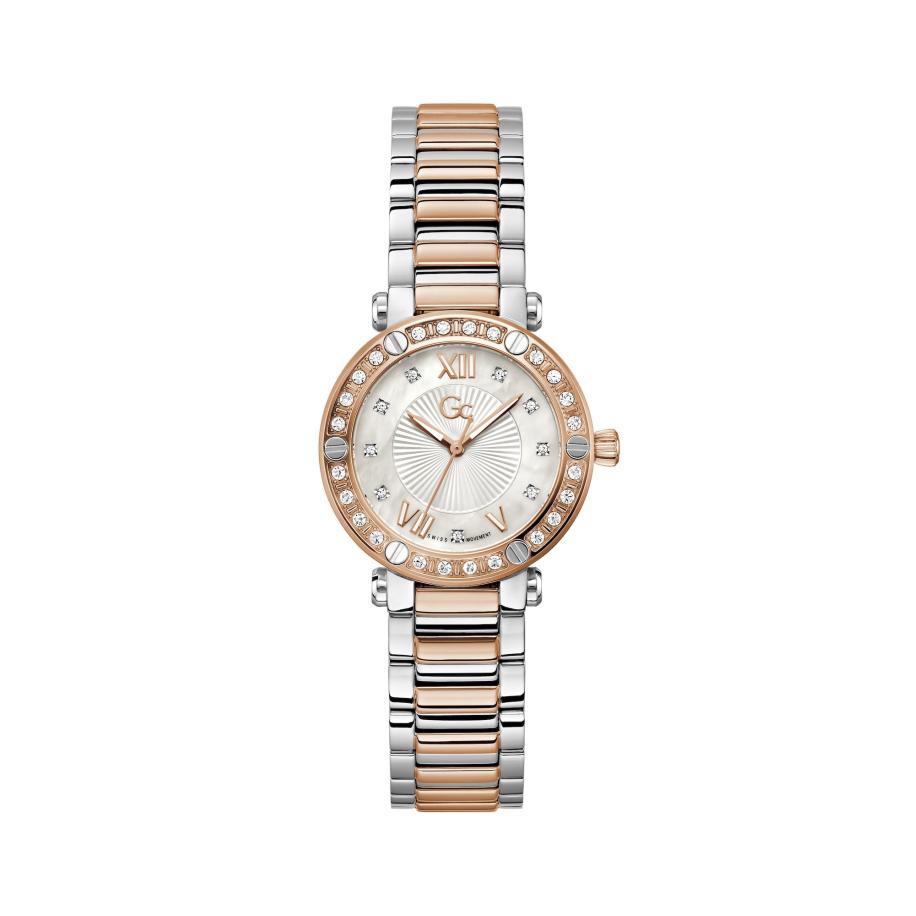 Gc Analoog horloge Aura rose-goud / zilver Zilver