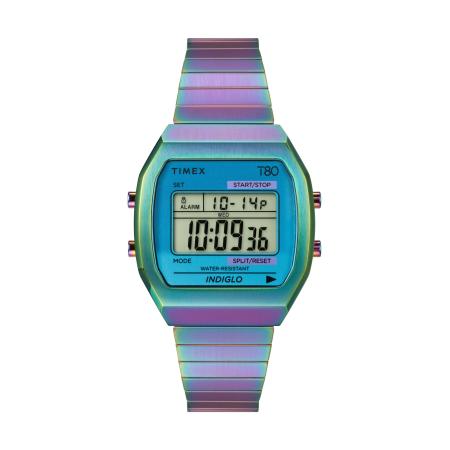 TIMEX Digitaal horloge Timex 80 purper