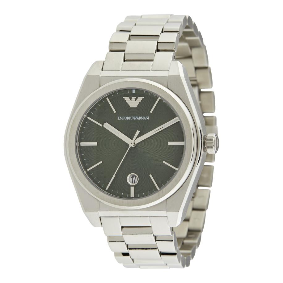 Emporio Armani Emporio Armani Analoog horloge olijfgroen / zilver -