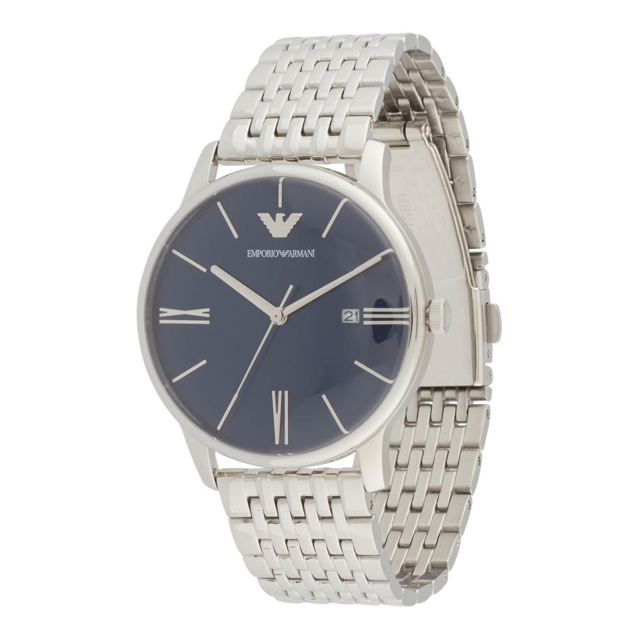 Emporio Armani Emporio Armani Analoog horloge donkerblauw / zilver -