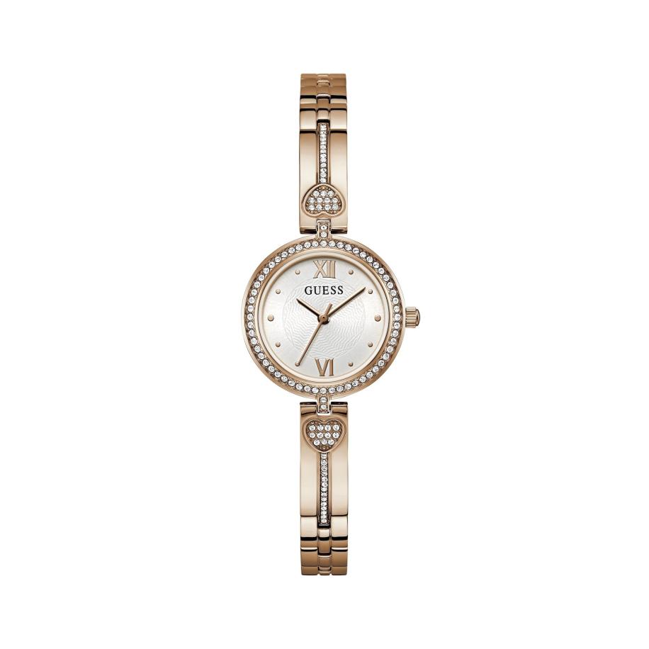 Guess GUESS Analoog horloge LOVEY rose-goud -