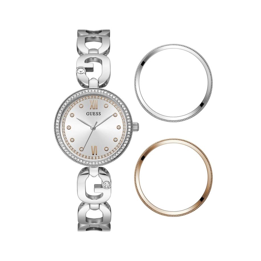 Guess GUESS Analoog horloge zilver -