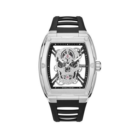 Police POLICE Analoog horloge Cranium zwart