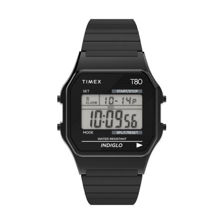 TIMEX Digitaal horloge T80 zwart