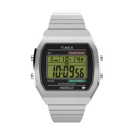 TIMEX Digitaal horloge T80 zilver