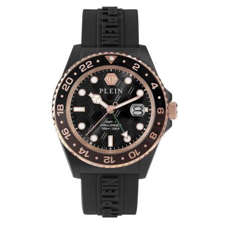 Philipp Plein Analoog horloge Gmt I Challenger goud / zwart