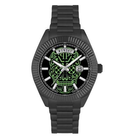 Philipp Plein Watches Analoog horloge groen / zwart