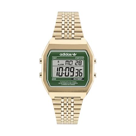 Adidas ADIDAS ORIGINALS Digitaal horloge Ao Street goud / groen