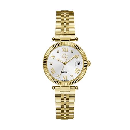 Gc Analoog horloge Flair goud / wit
