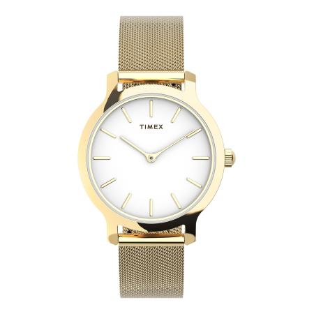 Timex TIMEX Analoog horloge Transcend goud / natuurwit