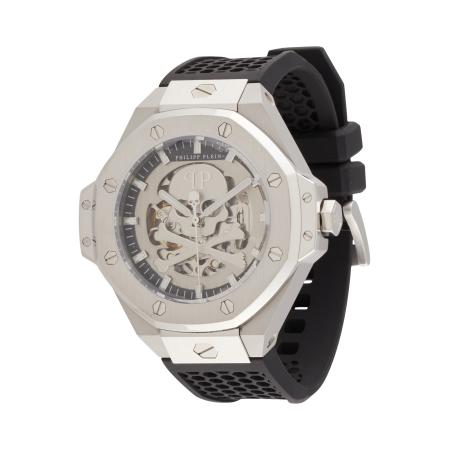 Philipp Plein Watches Analoog horloge zwart / zilver