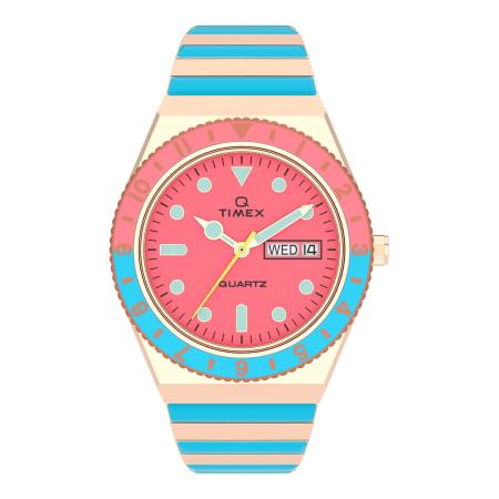 Timex TIMEX Analoog horloge Lab Archive azuur / goud / pitaja roze