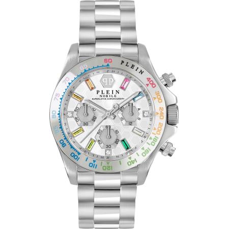 Philipp Plein Philipp Plein Watches Analoog horloge lichtblauw / geel / zwart / zilver