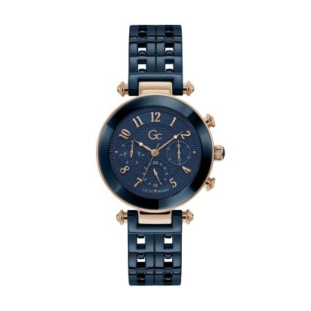 GC Gc Analoog horloge PrimeChic blauw / goudgeel