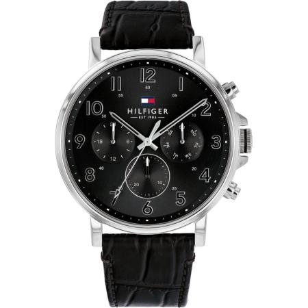 Tommy Hilfiger TOMMY HILFIGER Analoog horloge Dressed Up, 1710381 zwart / zilver