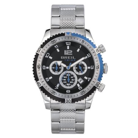 Breil Breil Analoog horloge zwart / zilver