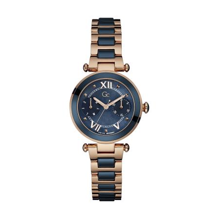 GC Gc Analoog horloge LadyChic blauw / goud