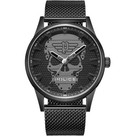 Police POLICE Analoog horloge Rissington grijs / zilvergrijs / zwart